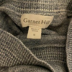 Garnet hill funnel neck organic cotton sweater
